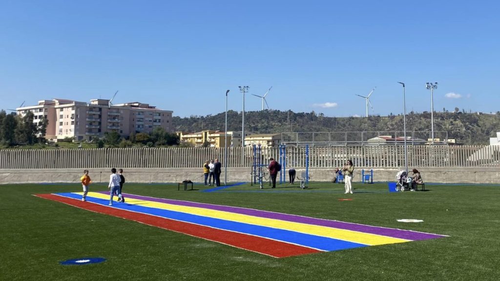 Impianto sportivo 300 alloggi – Palestra all’aperto