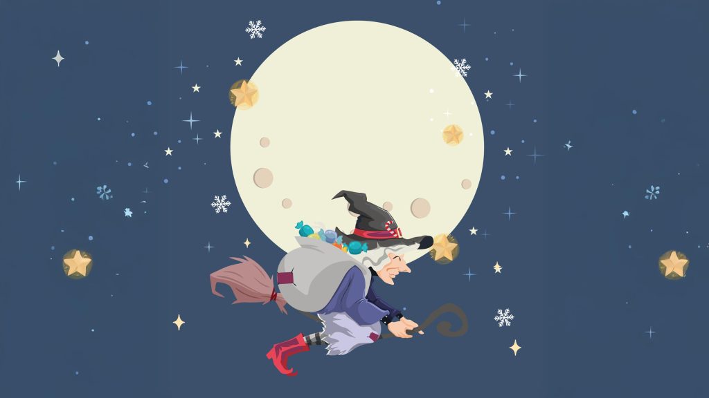 Le befana vien di notte…