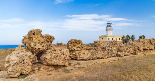 Lighthouse,In,Capo,Colonna,Near,Crotone,,Calabria,,Italy