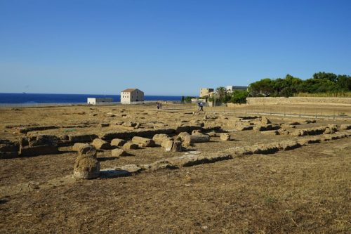 Archaeological,Area,Of,Capo,Colonna,,Crotone,-,Calabria,,Italy